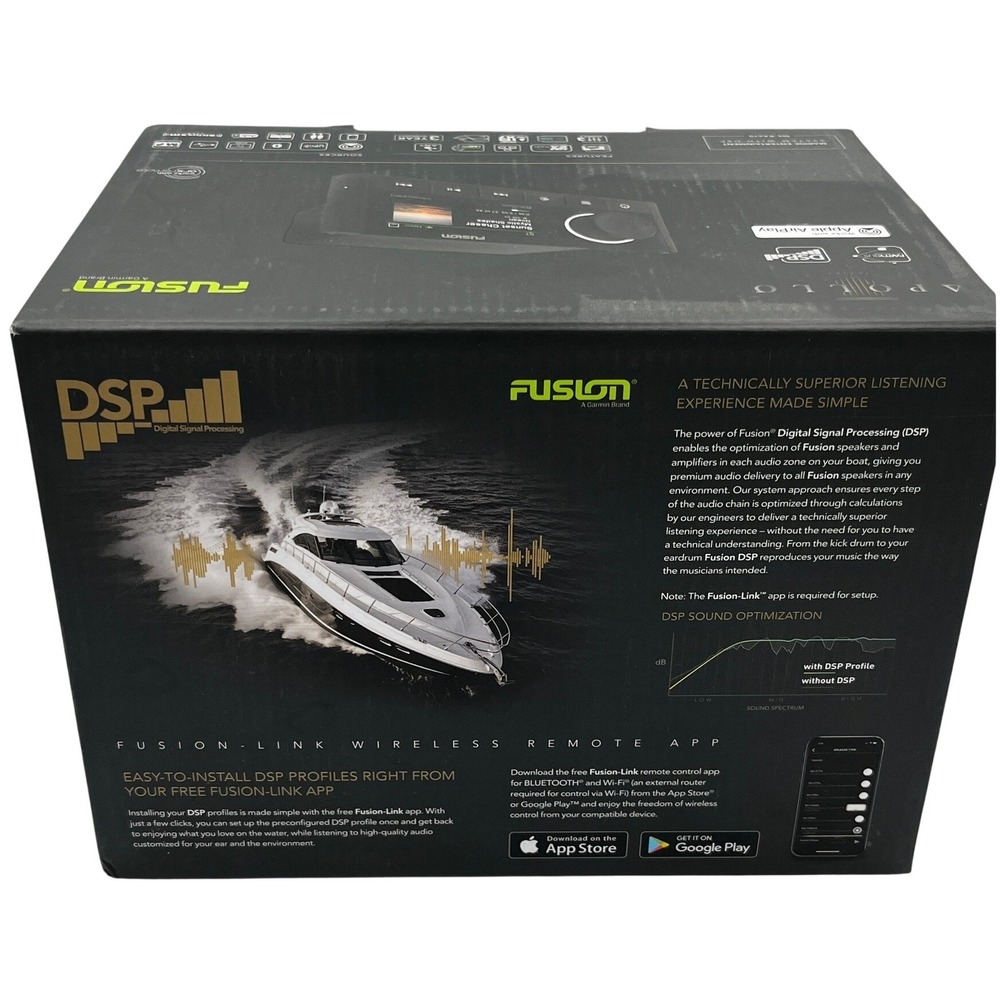 Fusion Apollo MS-RA670 Marine Entertainment System with DSP & AirPlay 2